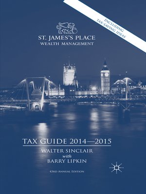 cover image of St. James's Place Tax Guide 2014-2015